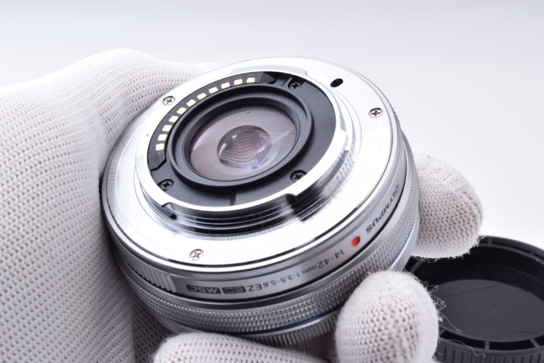 #50b オリンパス 電動パンケーキ ズームレンズ 14-42mm EZ