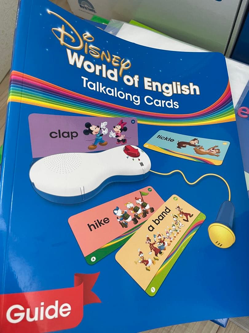 DWE ディズニー英語システム　トークアロング　Q&Aカードセット 625