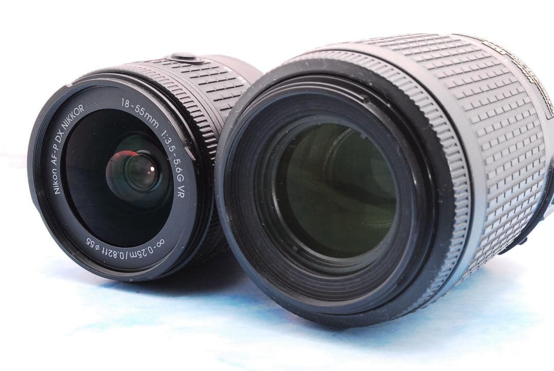 Nikon D3400☆一眼レフカメラ☆スマホ転送OK☆高性能標準＆望遠