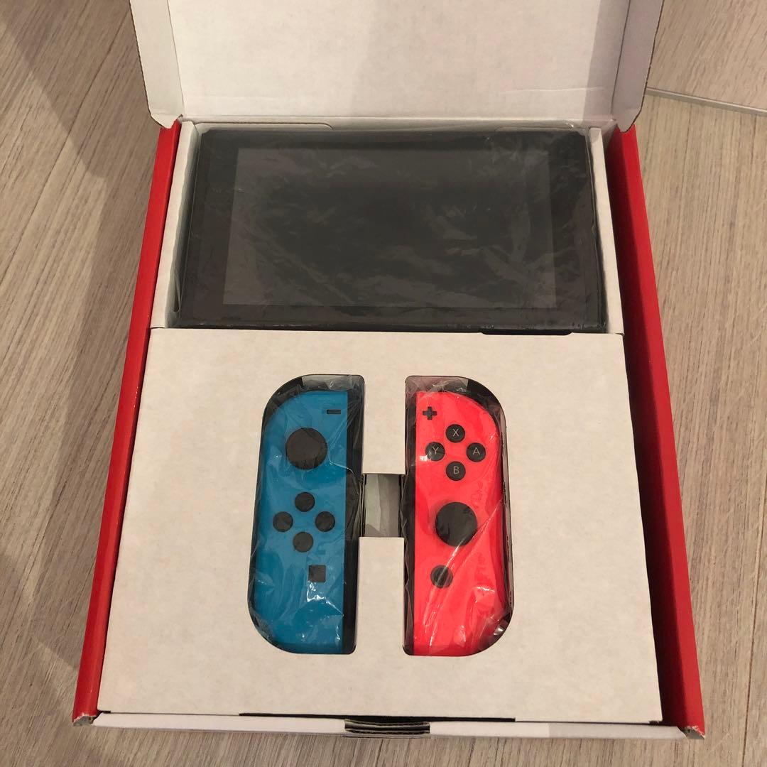 2024年製 Nintendo Switch 本体 ネオンレッド ネオンブルー