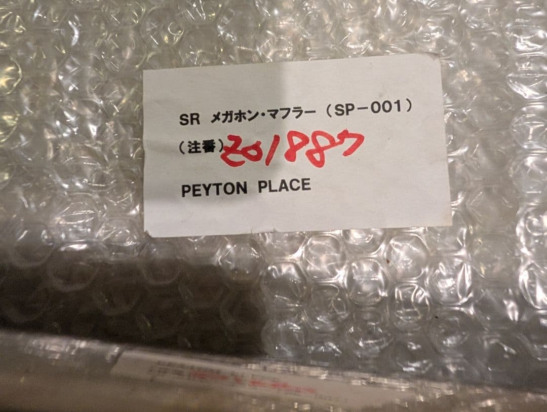 Payton Place ステンレスマフラー