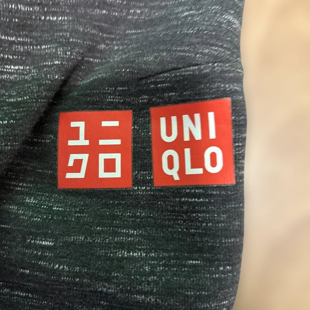 ユニクロお値下げします。フード付き パーカー グレーM錦織圭上下セット即日発送