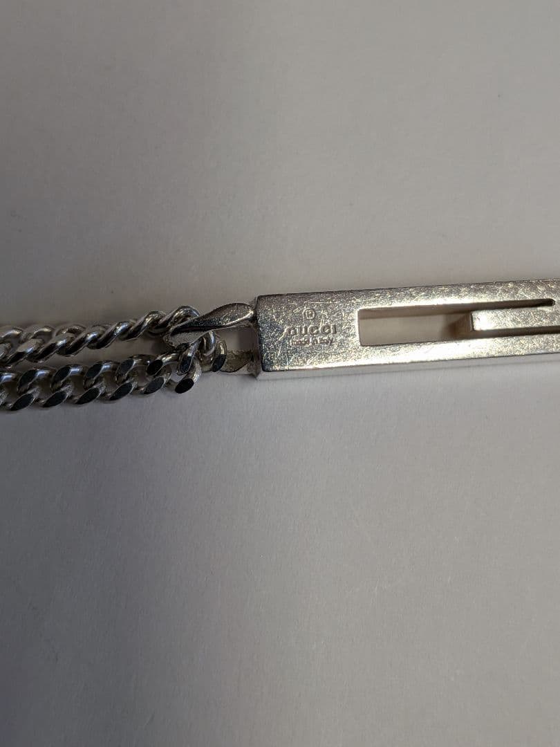 GUCCI シルバー925 チェーンネックレス