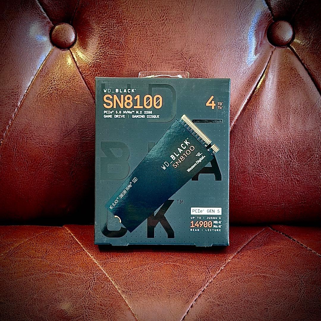 【きずり】【新品】WD_Black SN8100 4TB Gen5