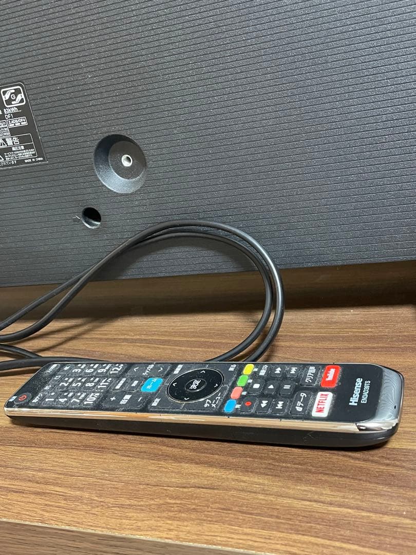 2019年製 ハイセンス 43インチ 液晶テレビ 43E6800