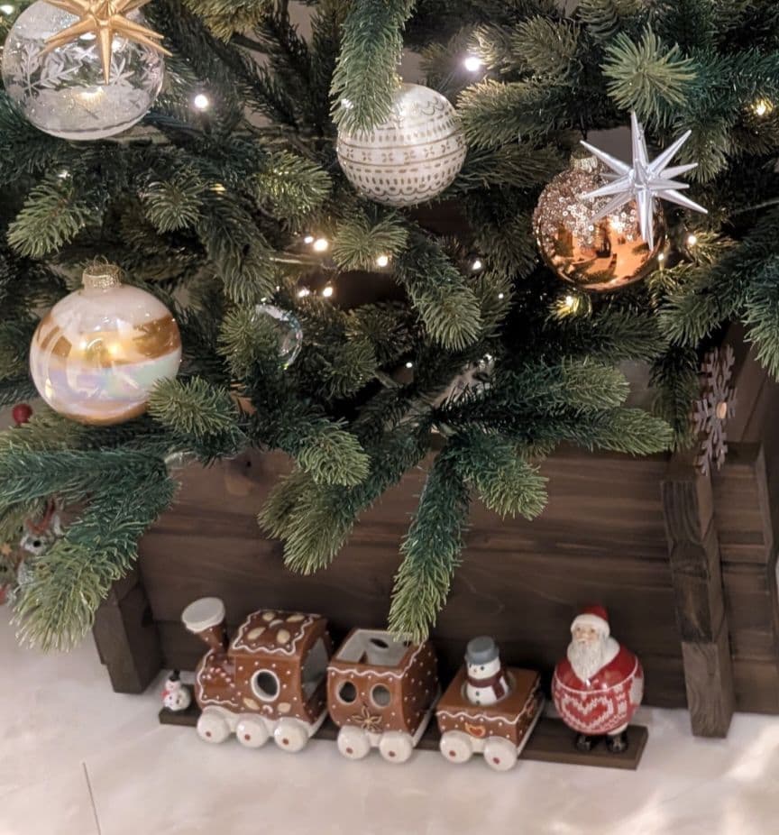 ビレロイ＆ボッホ　Villeroy＆Boch　クリスマス　陶器　列車　お菓子