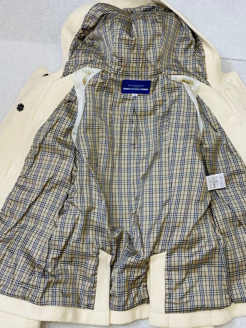 BURBERRY BLUE LABEL ノバチェック ダッフルコート