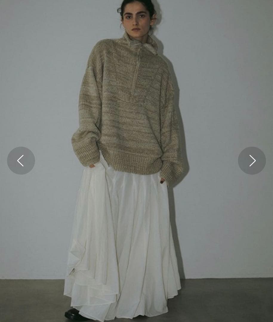 き*き様 TOMOCOUNABARA×ETRE TOKYOタックギャザーボリュー