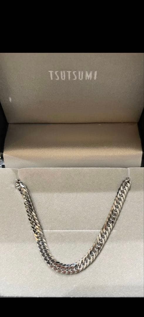 【新品】PT850 喜平ネックレス　30.8g 50㎝　W6面