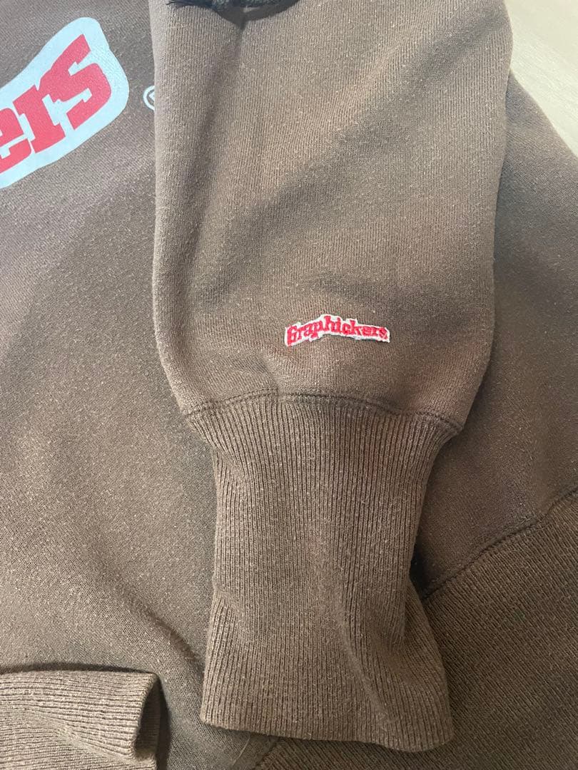 【希少】90s 立花ハジメ GRAPHICKERS ロゴパーカー　Lサイズ