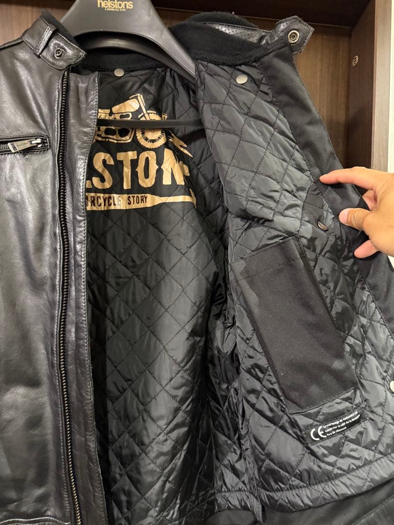 Helston ライダースジャケット XL