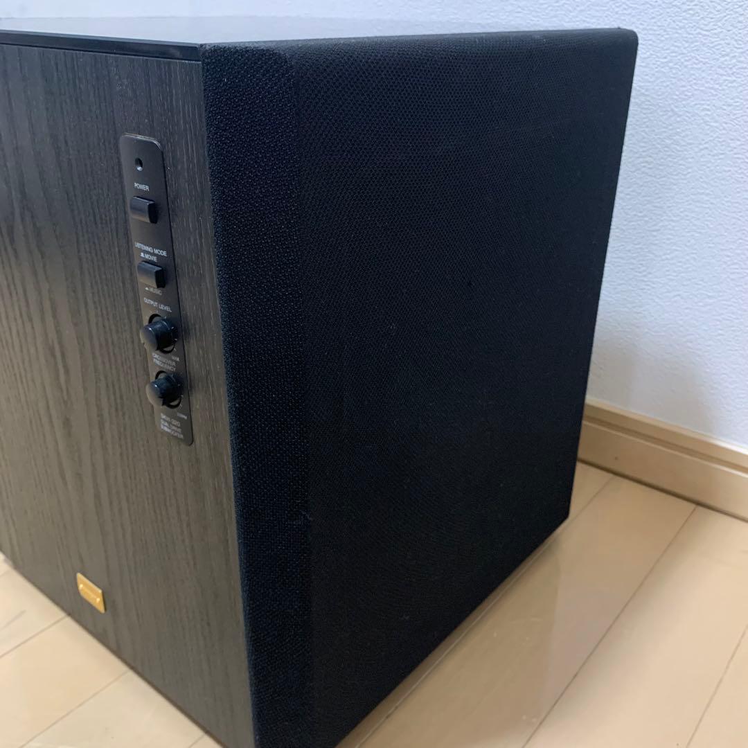 ONKYO デュアルドライブ アンプ内蔵 サブウーファー SKW-320