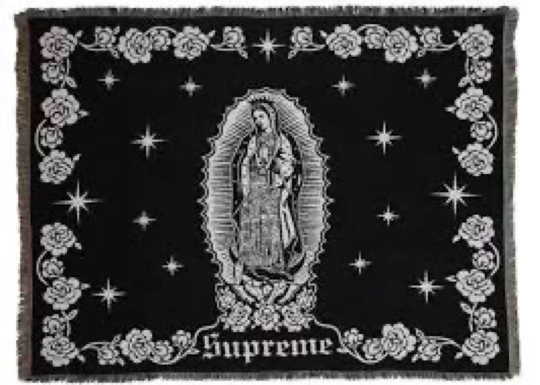 未使用品　Supreme Virgin Mary Blanket 18 AW