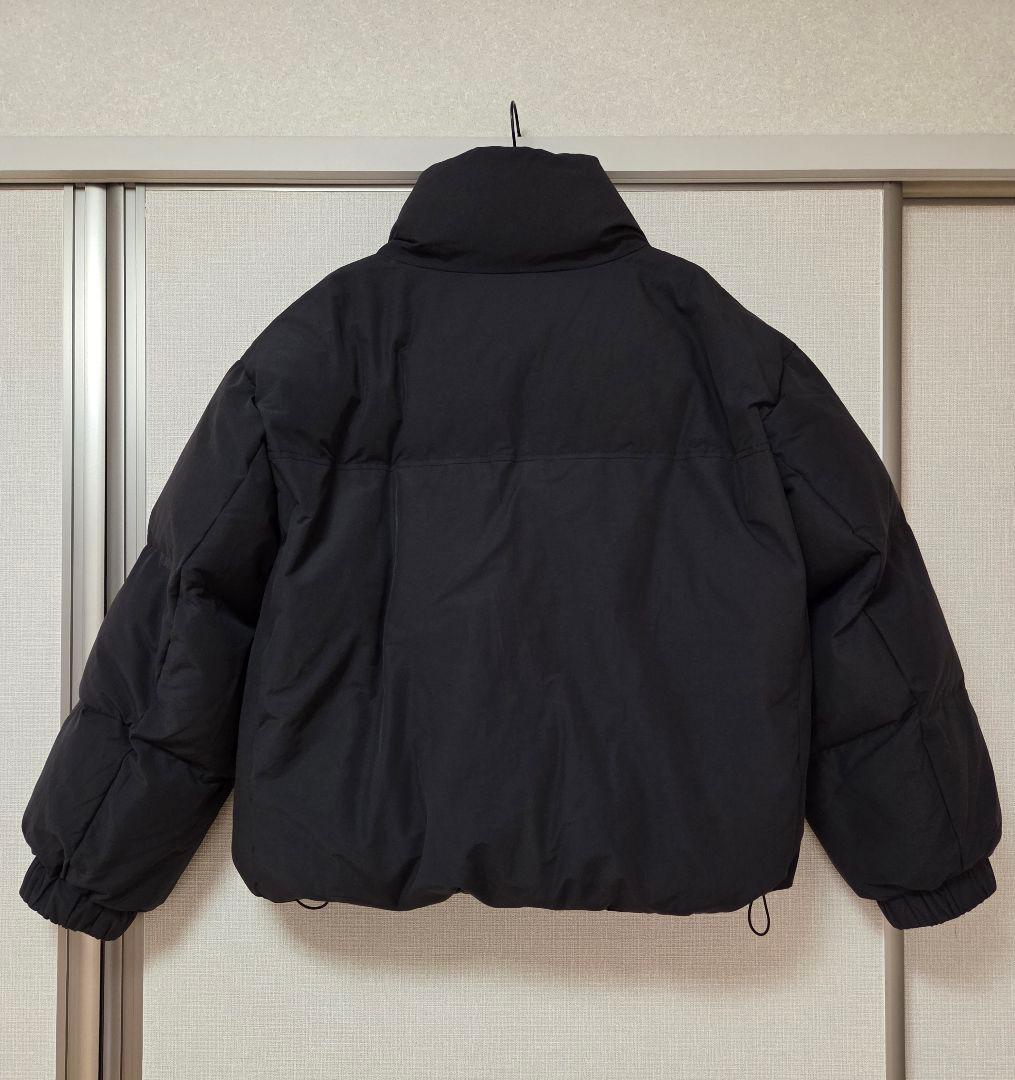 JEANASIS リバーシブルボリュームスタンドパファーコート ブラック