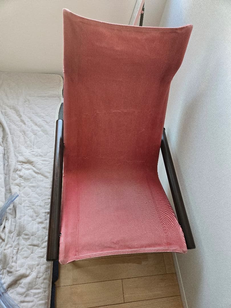 ニーチェアx レンガ/ダークブラウン注意！ 破れあり