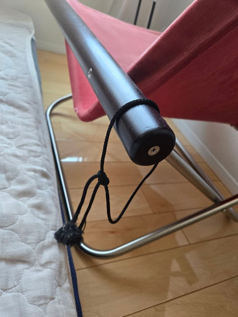 ニーチェアx レンガ/ダークブラウン注意！ 破れあり