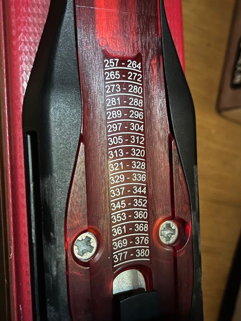 スキー板 OGASAKA KEO's レッド/ブラック