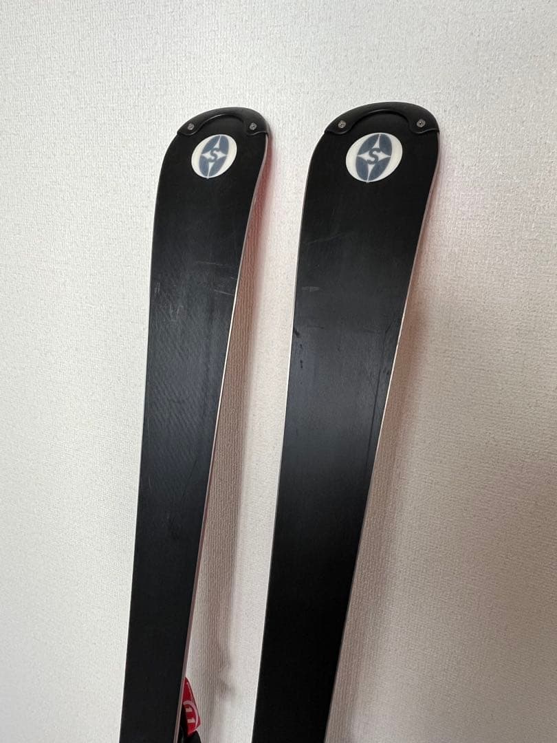 スキー板 OGASAKA KEO's レッド/ブラック