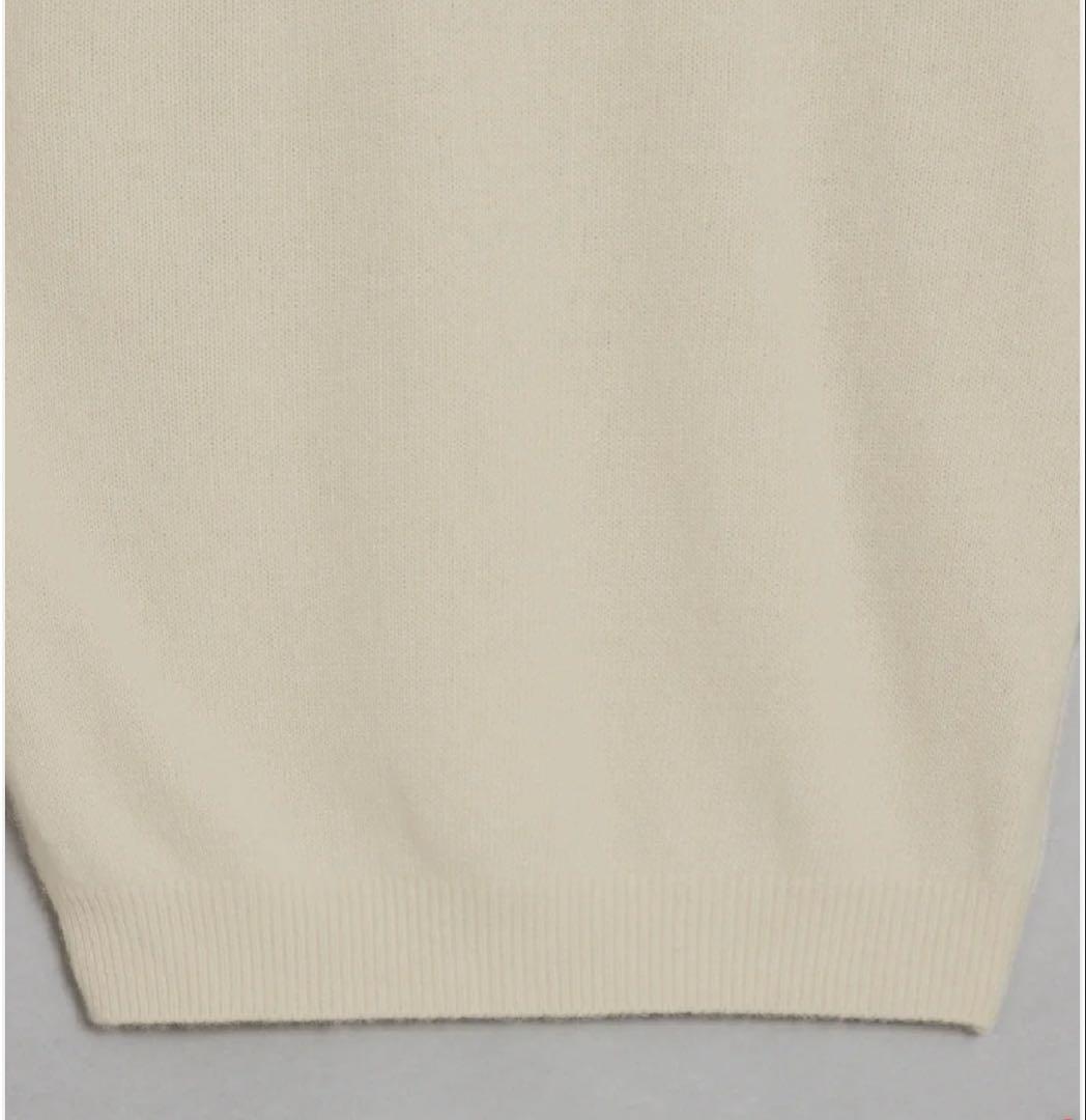 LiSALiSAashiyaリサリサ芦屋ishi ラクーン混コンフォートニット