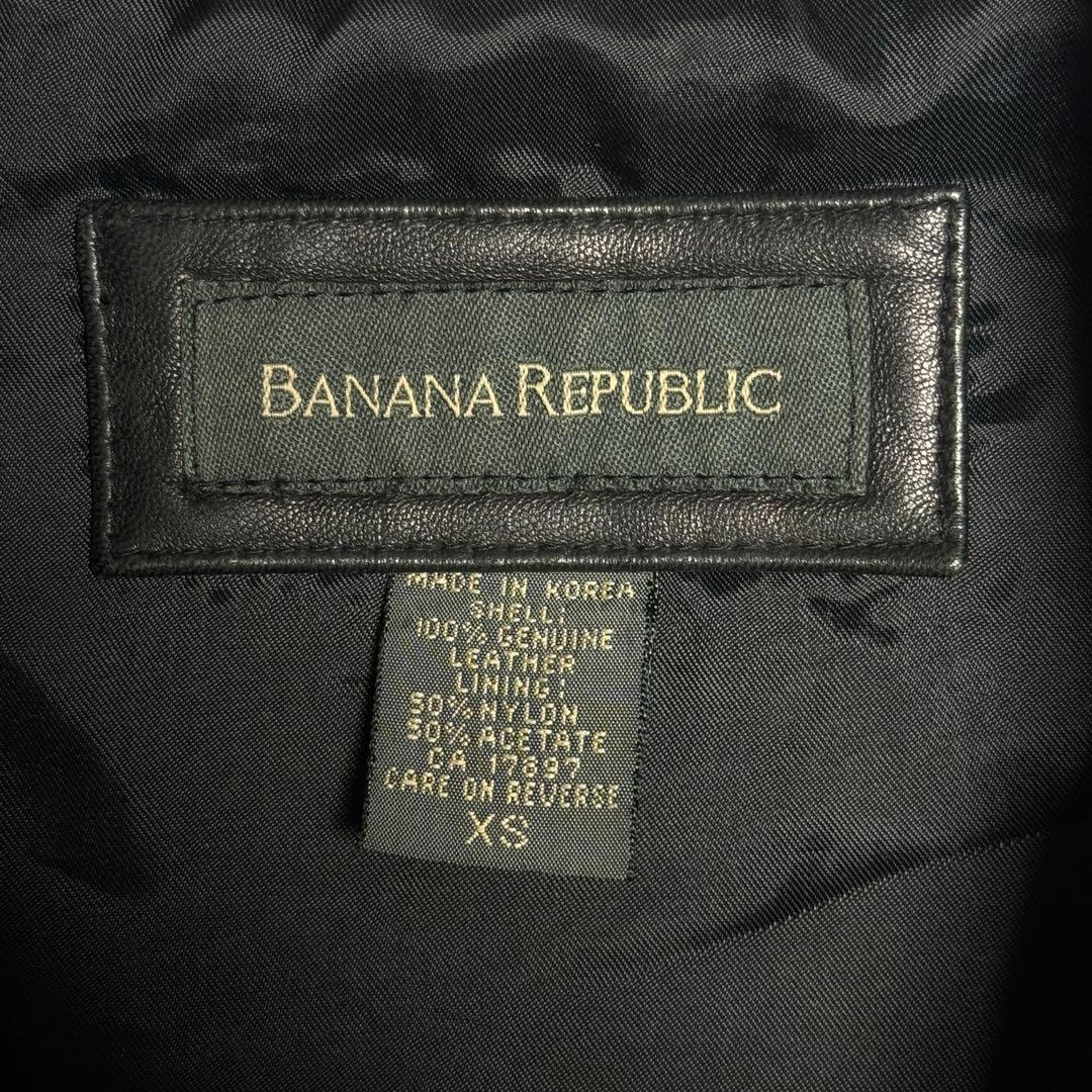 t*m様 BANANA REPUBLIC 90s 本革 シープ ラム レザー ジ