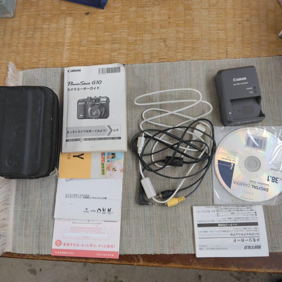キャノンPowerShotG10デジカメ(難あり）