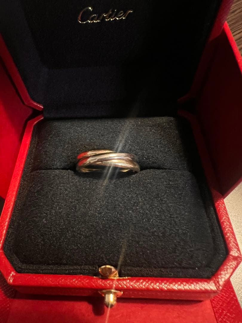 最終価格！Cartier、トリニティリング、サイズ15.5