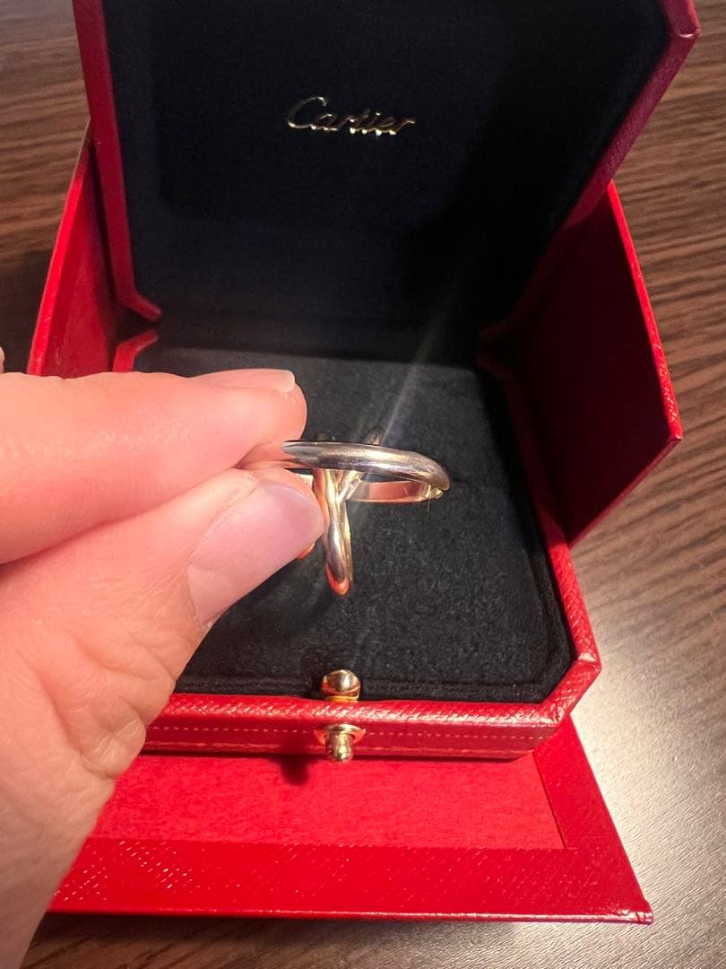 最終価格！Cartier、トリニティリング、サイズ15.5