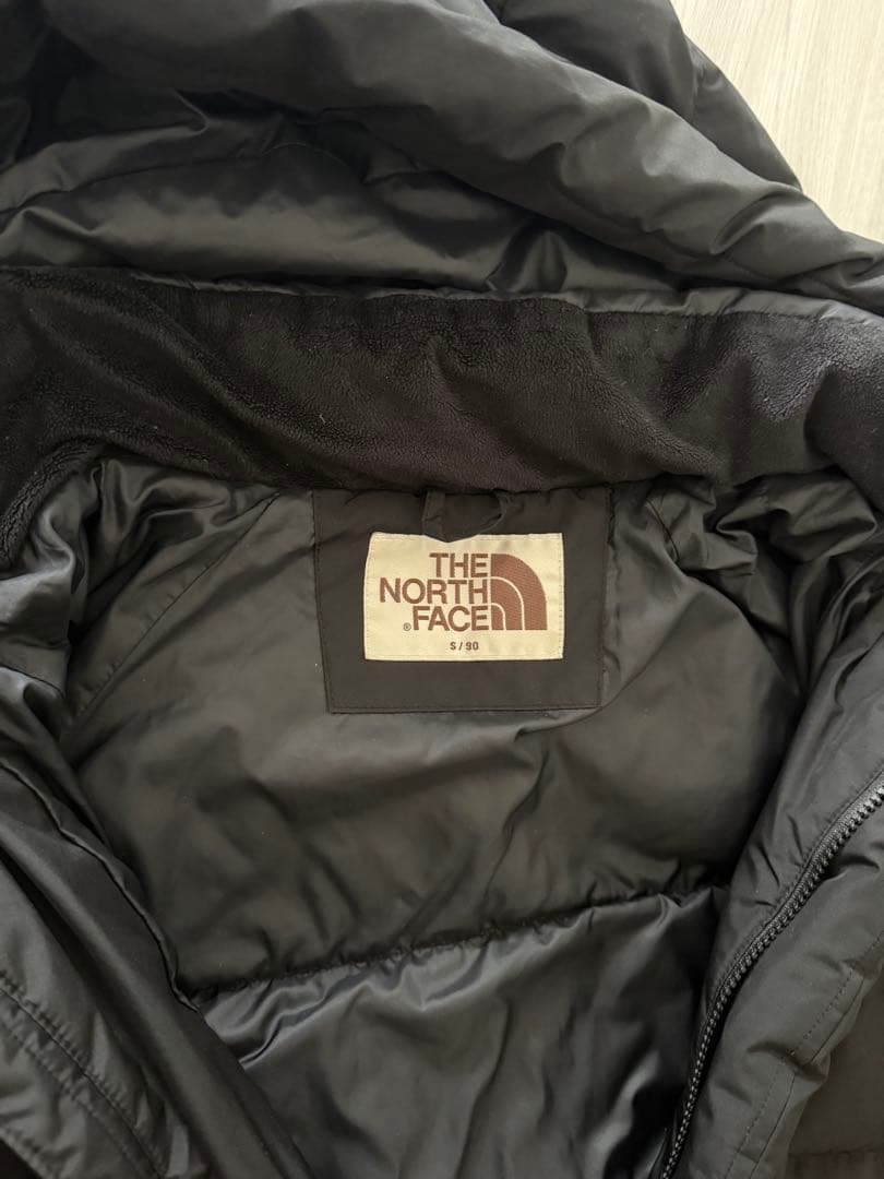THE NORTH FACE ロングダウンジャケット S ブラック　ノースフェイ