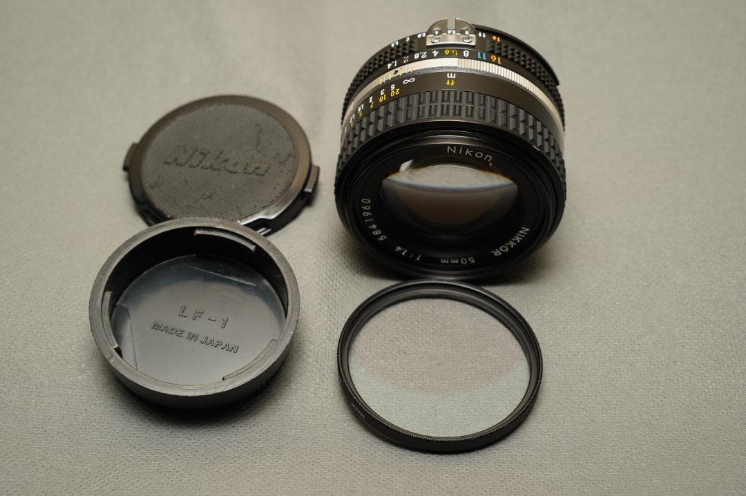 NIKKOR 50mm f/1.4 レンズ