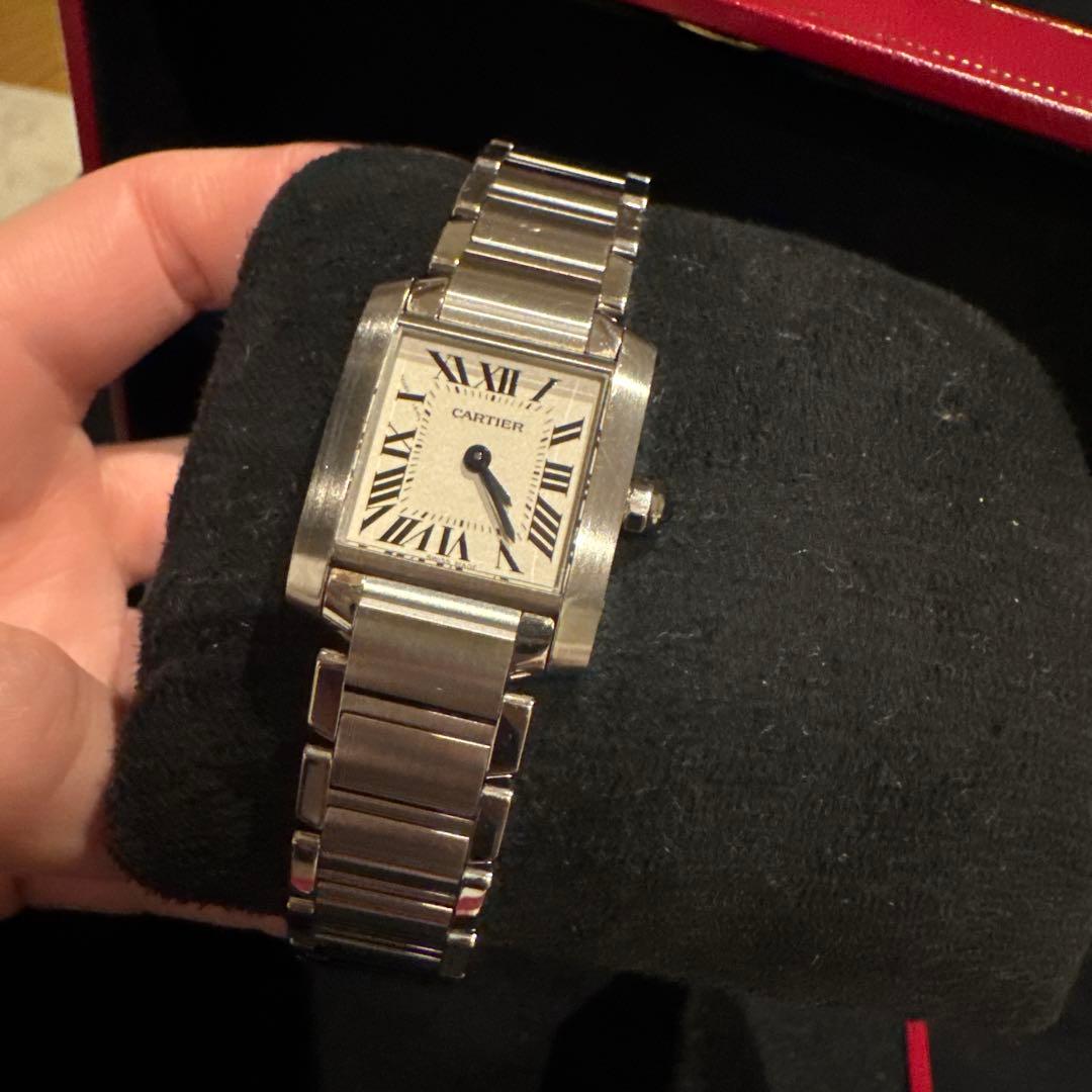 カルティエ　タンクフランセーズsm お値段交渉してください