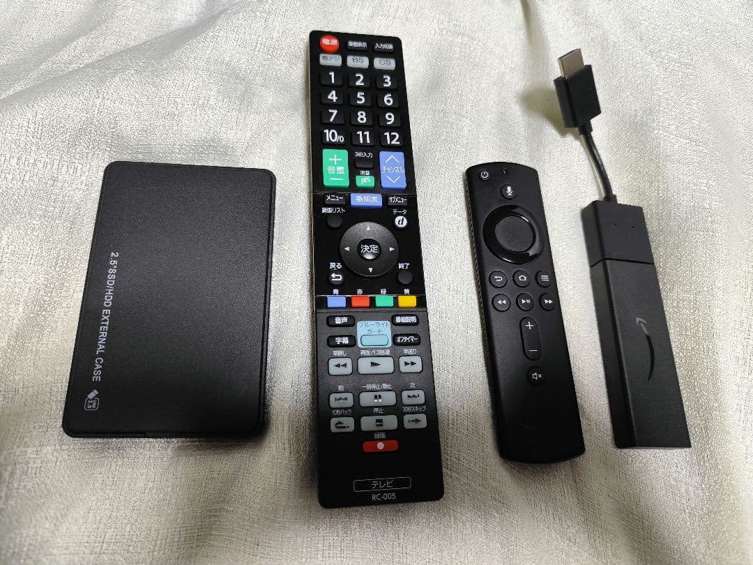 美品！32インチテレビ　アマゾンファイヤースティック 　録画ハードディスク付き