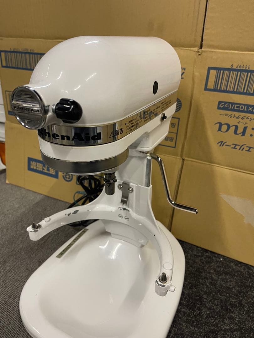 キッチンエイドのスタンドミキサー「KSM5WH」ホワイト