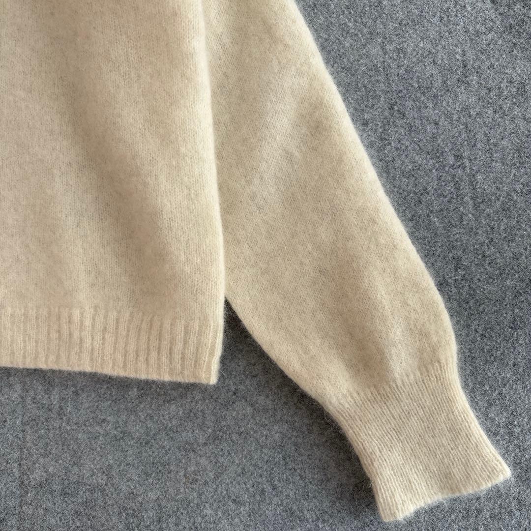 美品✨佐藤繊維　ganosch ヤク100% ニット　ふわふわ