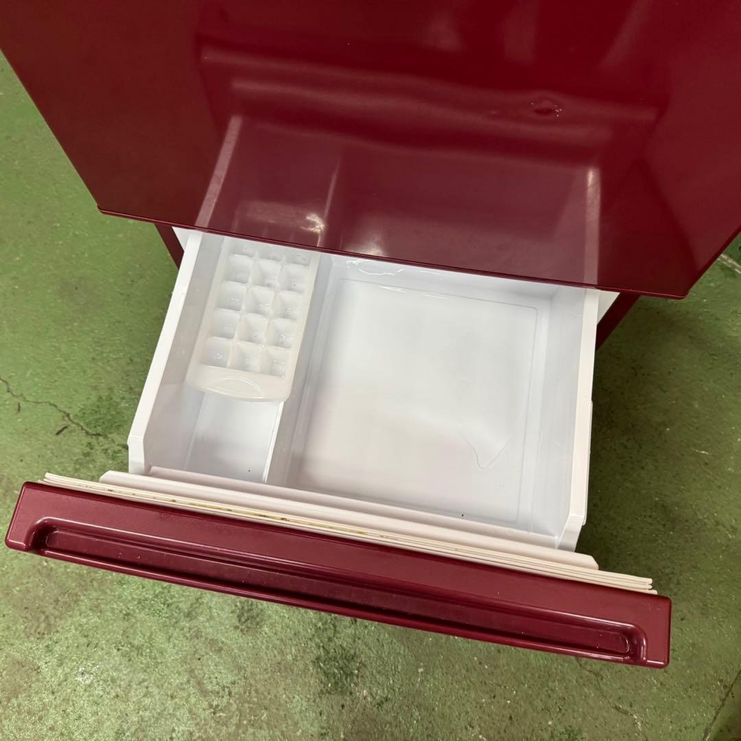 275 冷蔵庫　ワインレッドカラー　洗濯機　小型　一人暮らしセット　極美品