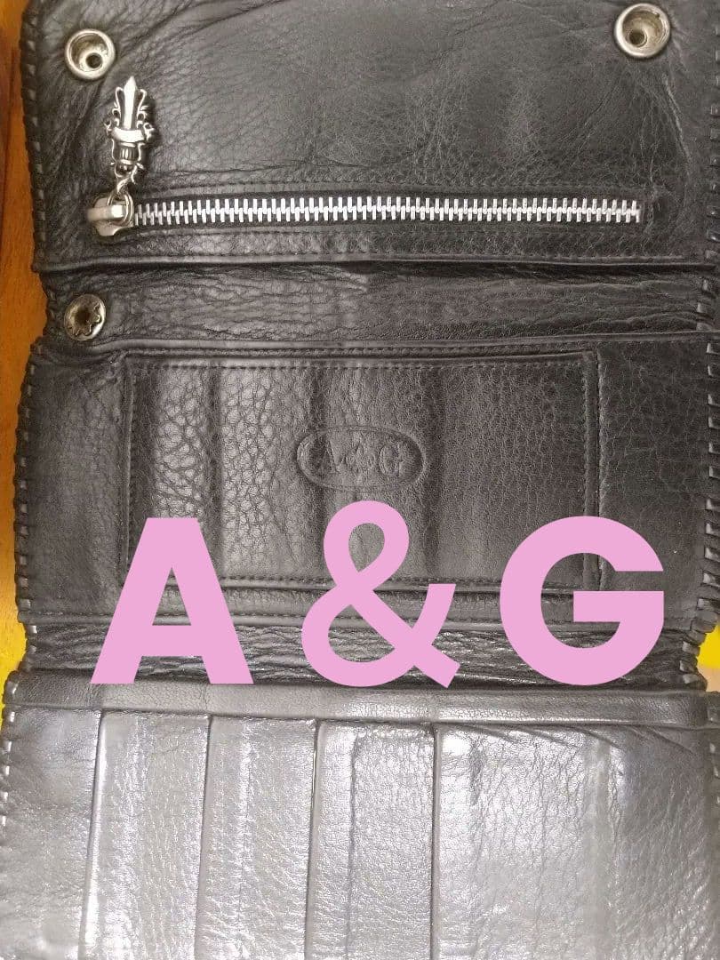 ◇A＆G Biker Wallet✩スティングレイウオレット◇