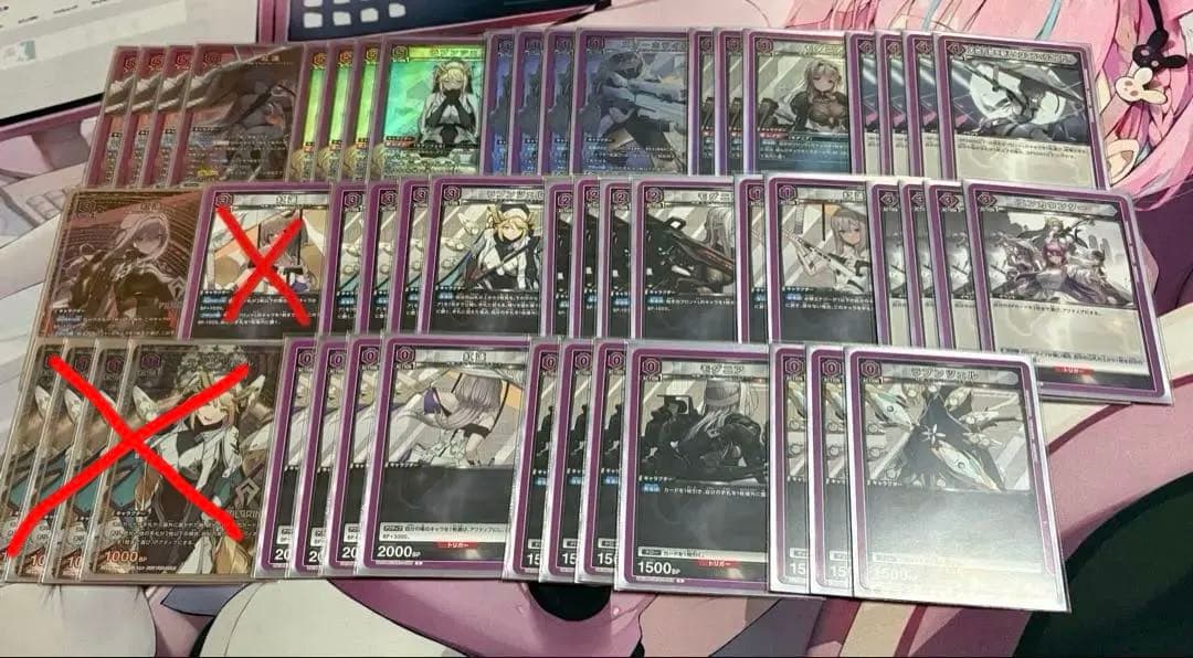 ユニオンアリーナ NIKKE パイオニア デッキ　パーツ付き