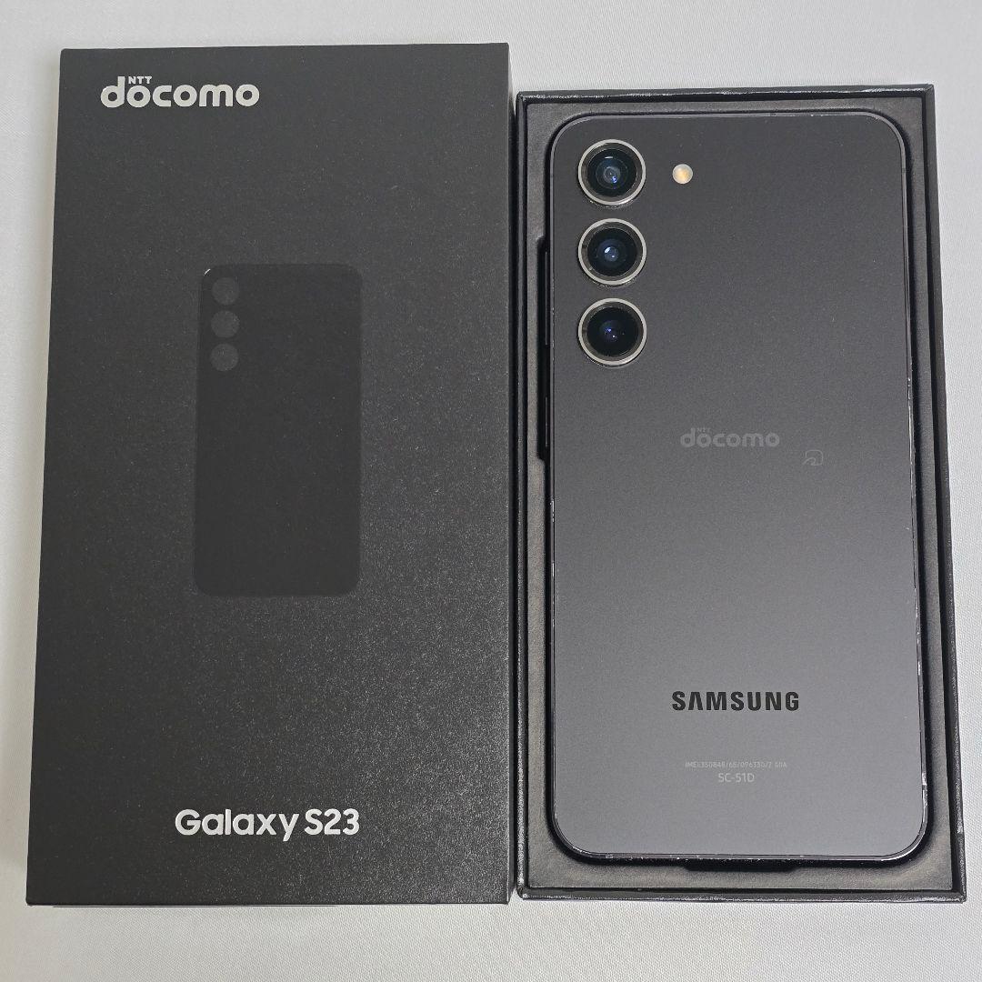 【ほぼ美品】Galaxy S23 付属品完備 SIMフリー判定○ docomo版