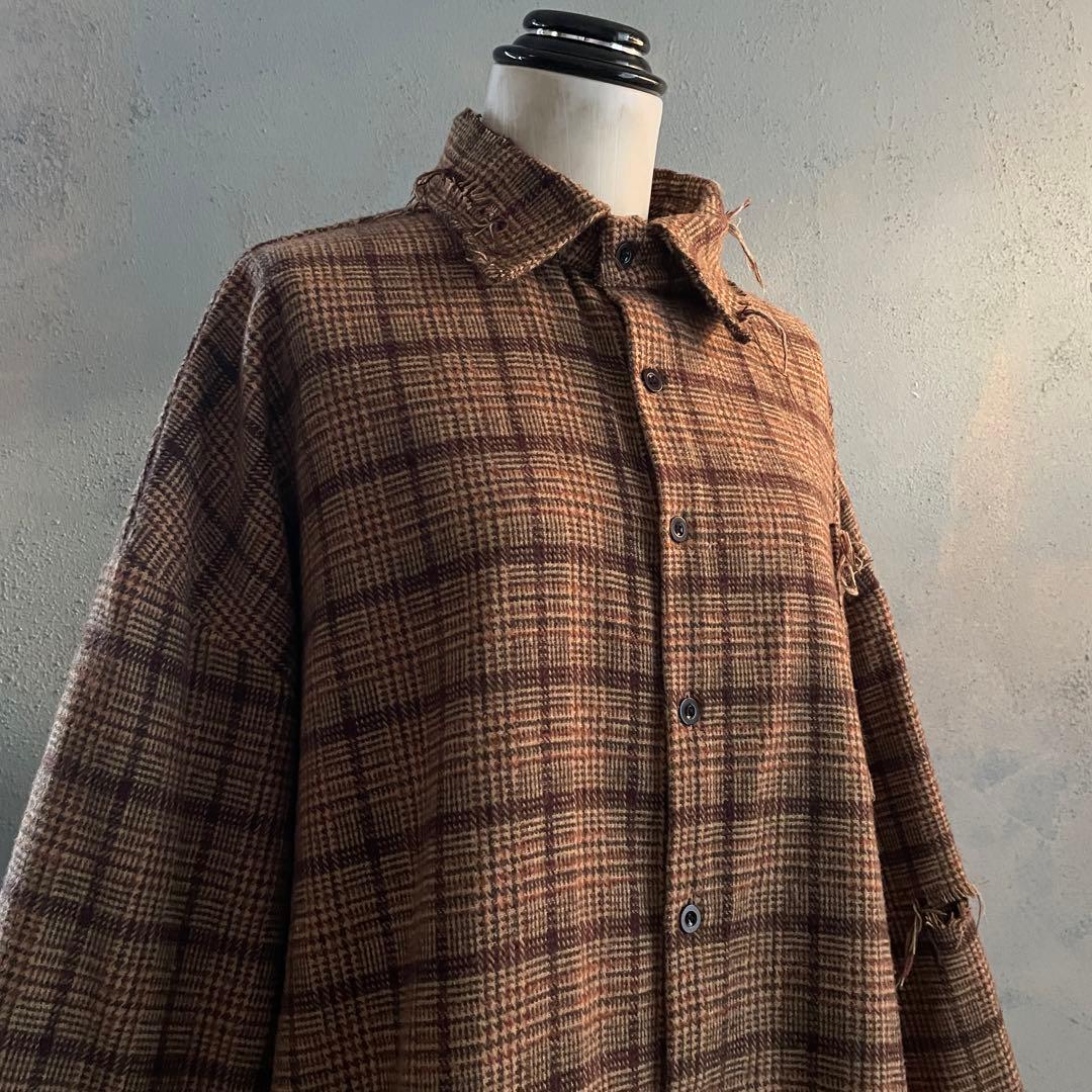 90's grunge “XL“boro flannel shirt