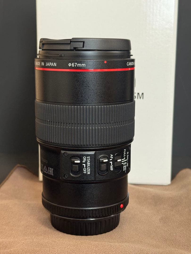 Canon EF100mm F2.8L Macro IS USM 超美品 元箱付