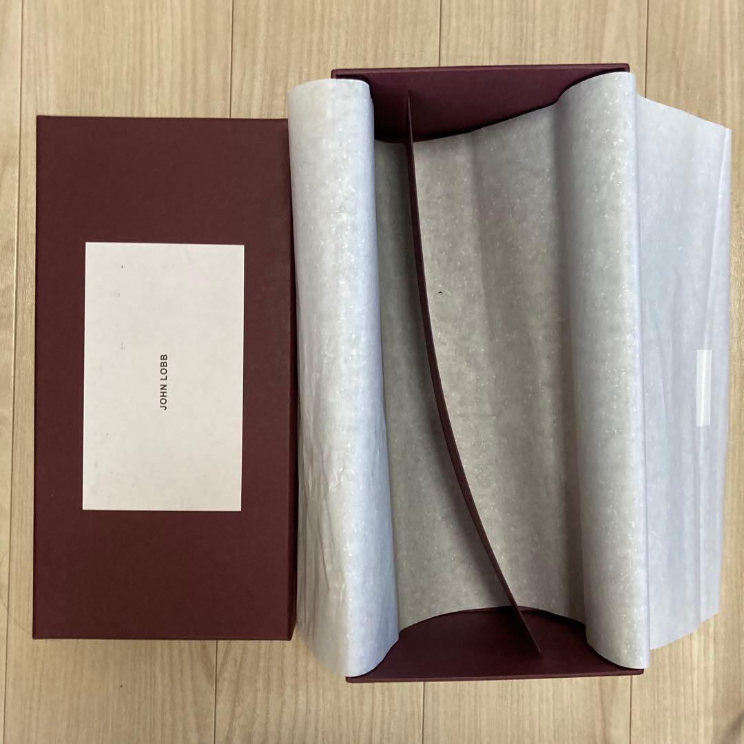 JOHN LOBB 空箱　取扱説明書　包装紙　紙袋 3足セット