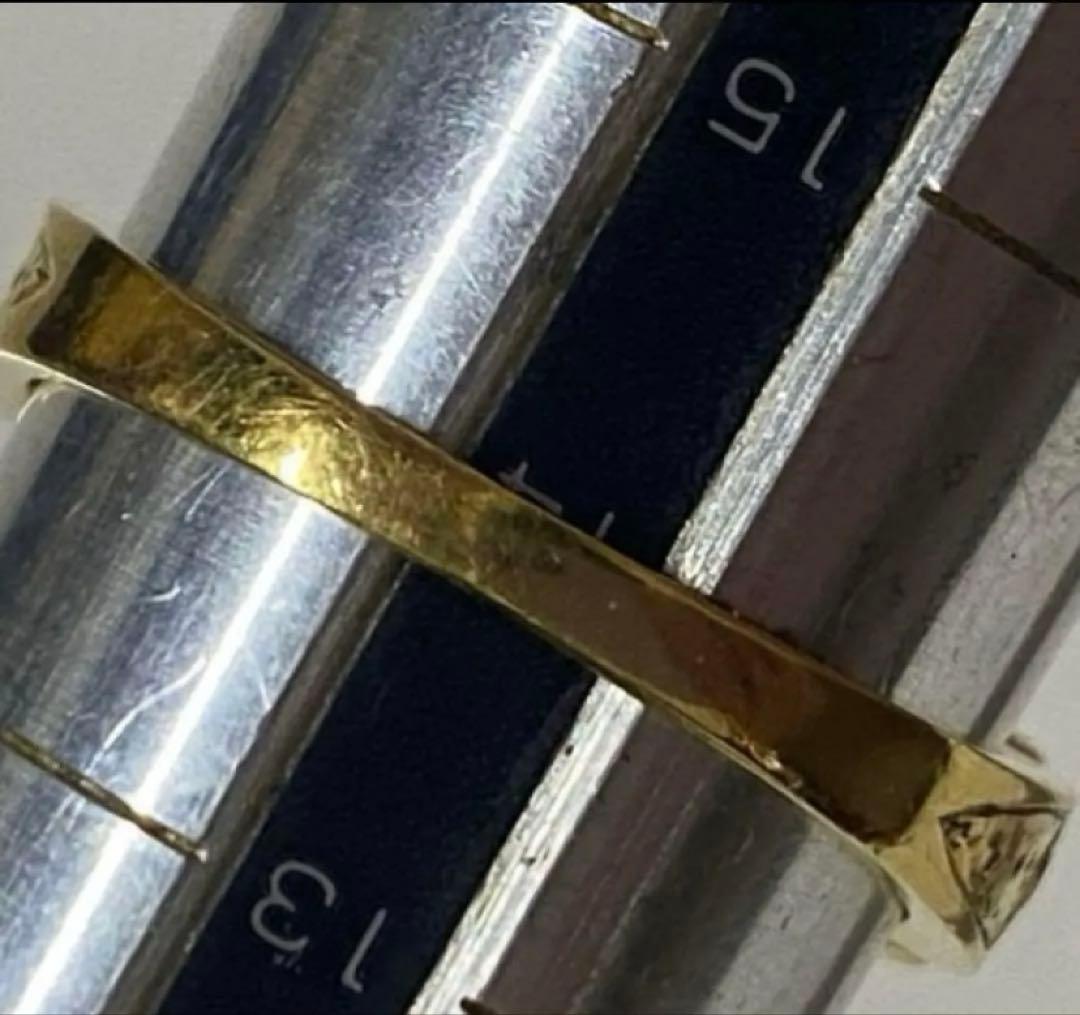 18金　18K イギリスアンティーク　リング　指輪