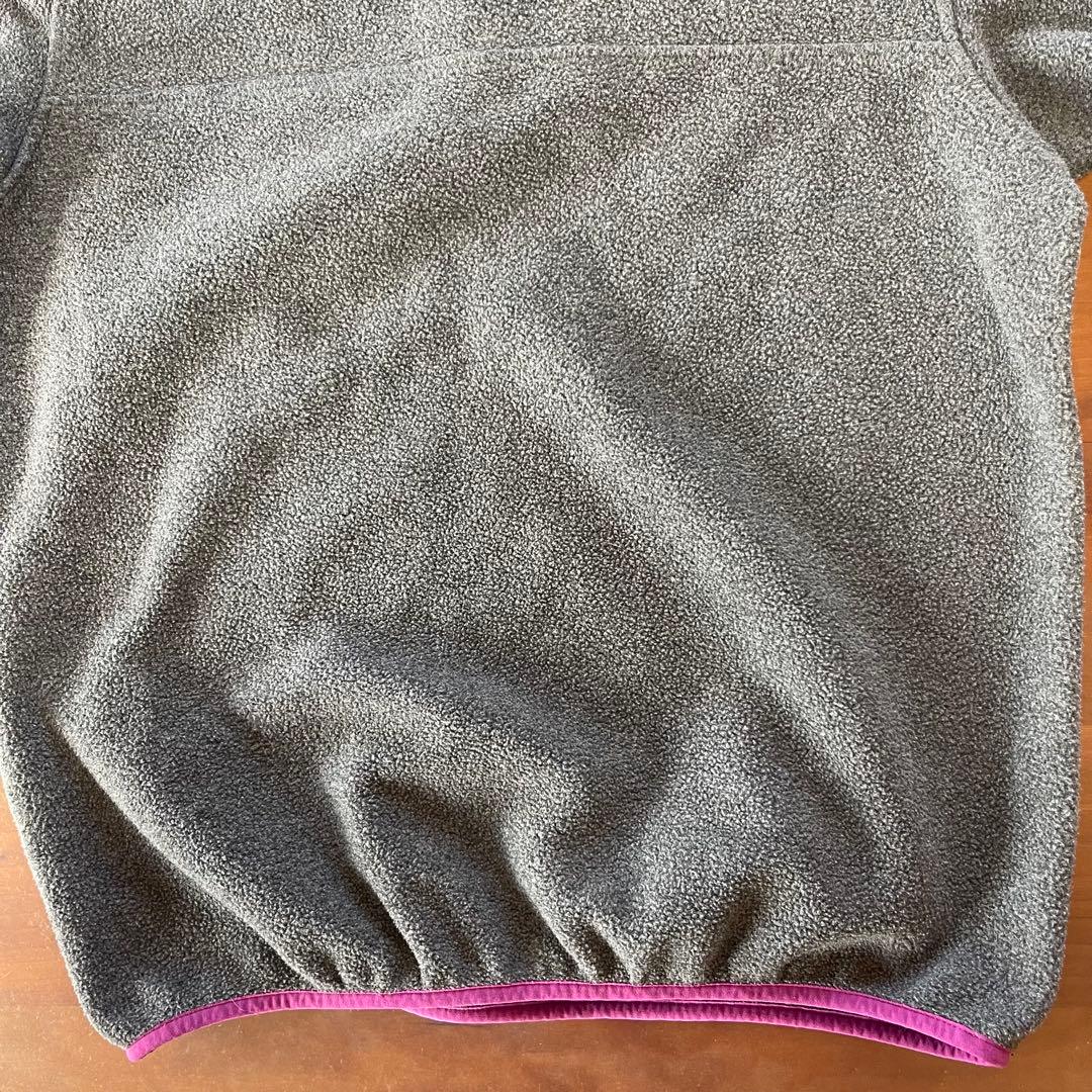 Patagonia Snap-Tフリース★グレー×ピンク　レディースS★永野芽郁