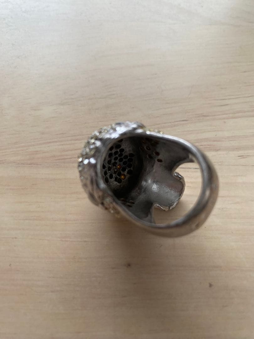 Vivienne Westwood スカルデザイン リング　17mm