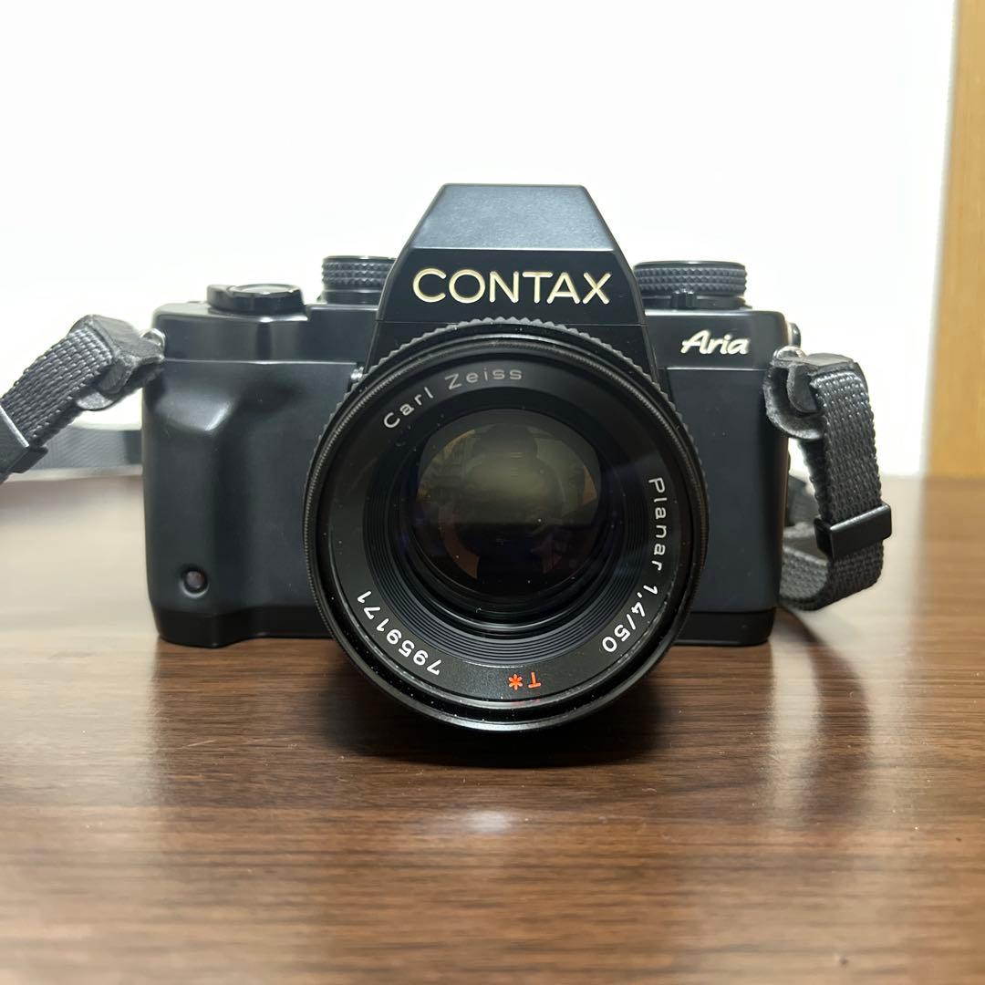 CONTAX Aria本体＋RTS Planar T＊ 1.4/50 MMJ