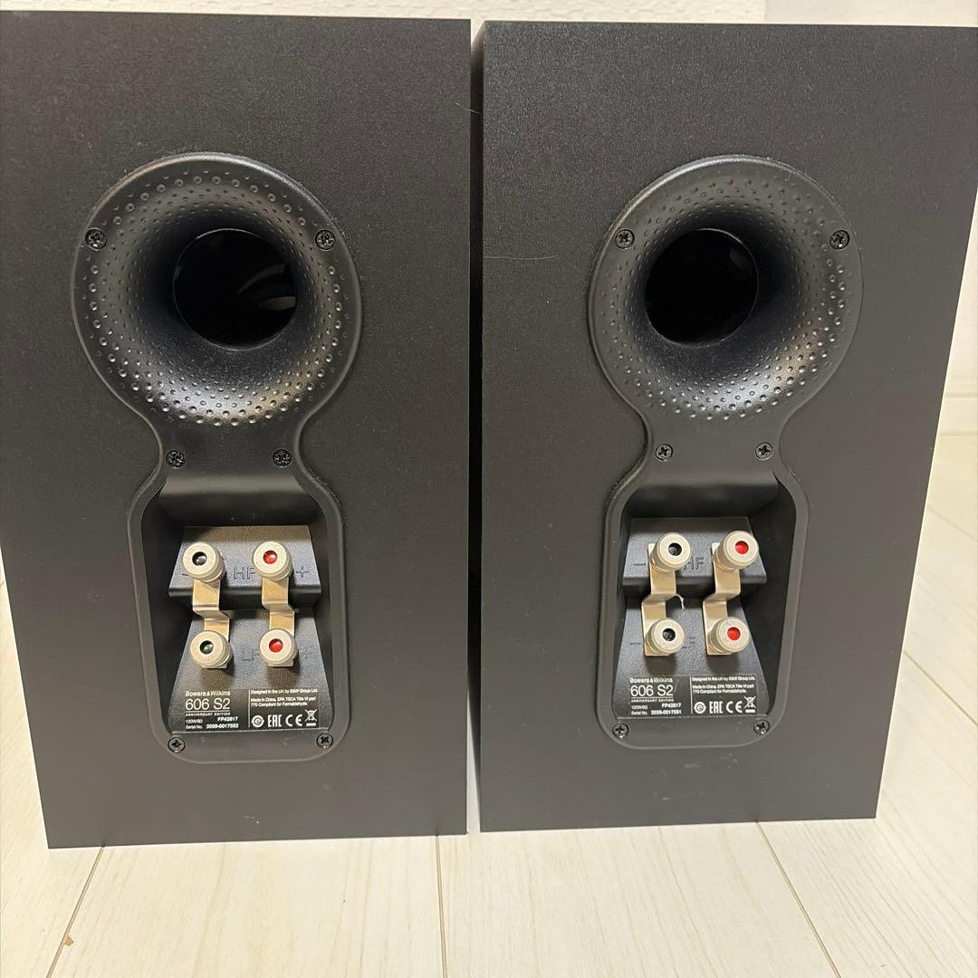 B&W 606S2 アニバーサリー版　スピーカー ペア