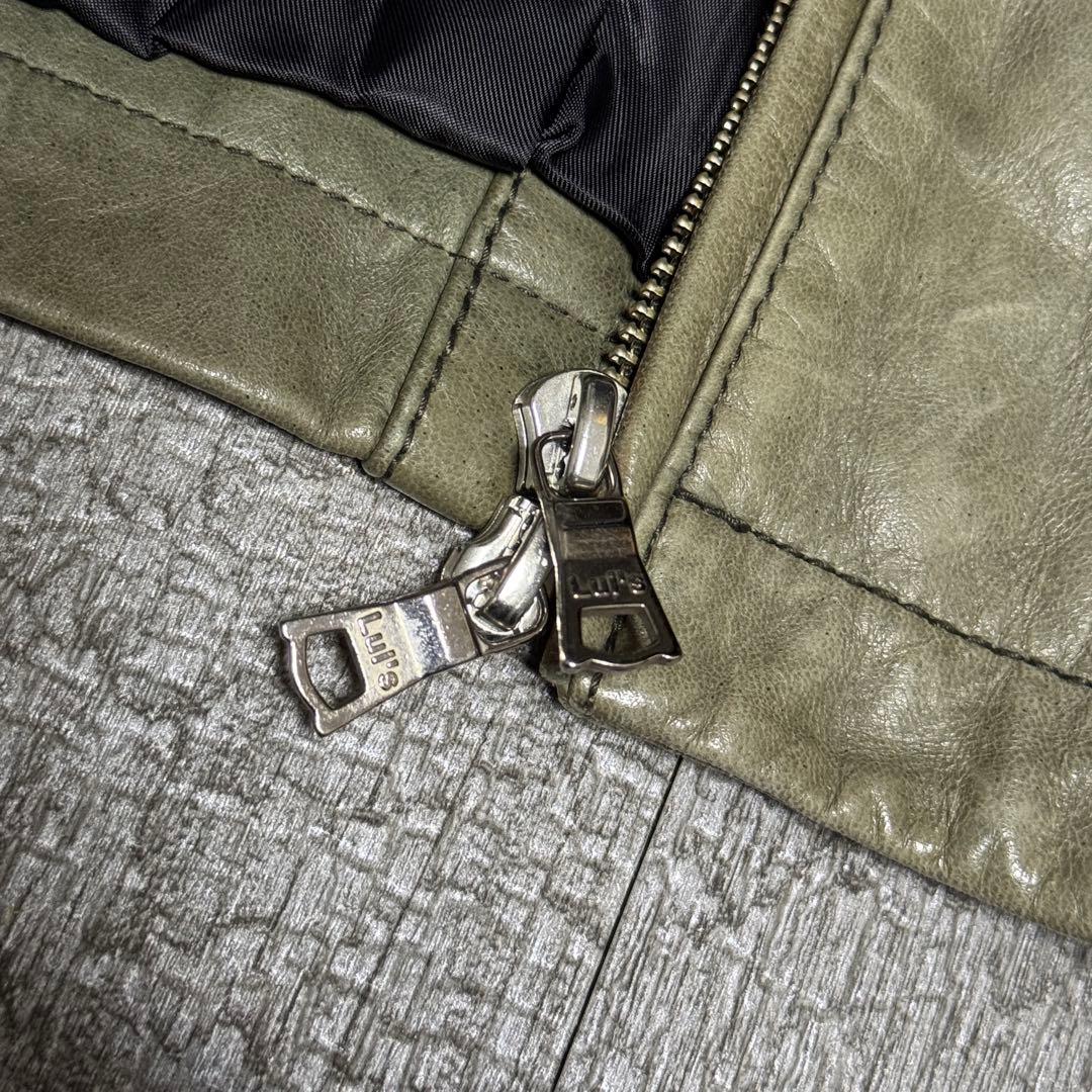 90sy2k ルイスレザー ビンテージ加工 アーカイブ アメカジ 上質 激レア