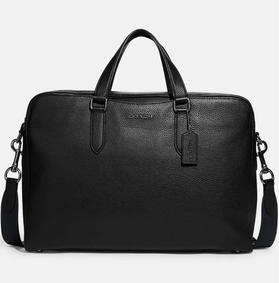 COACH グラハム　ブラック ビジネスバッグ　未使用品