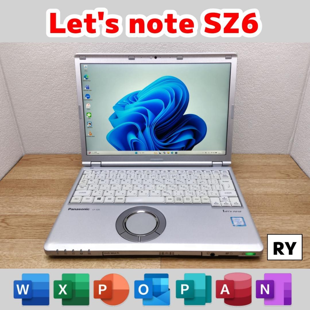 RY：Let's note SZ6 Win11 i5 SSD Office付き