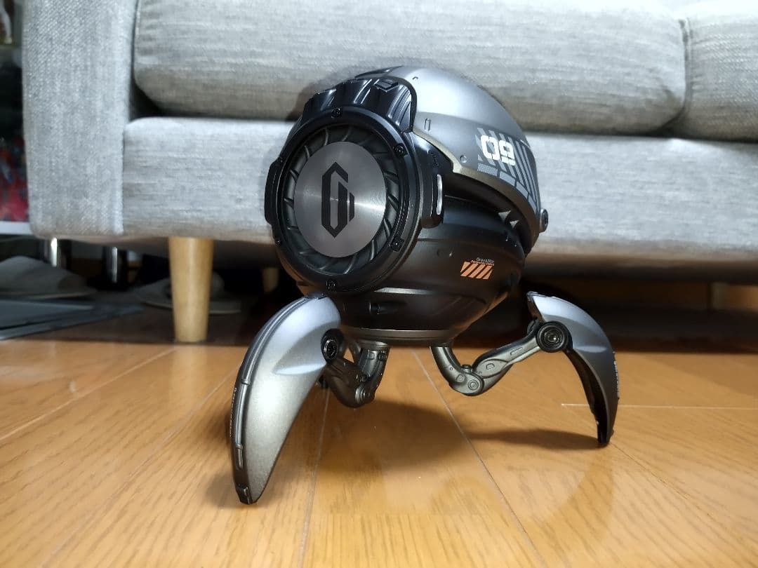 Gravastar G1 Bluetoothスピーカー(メタルグレー)