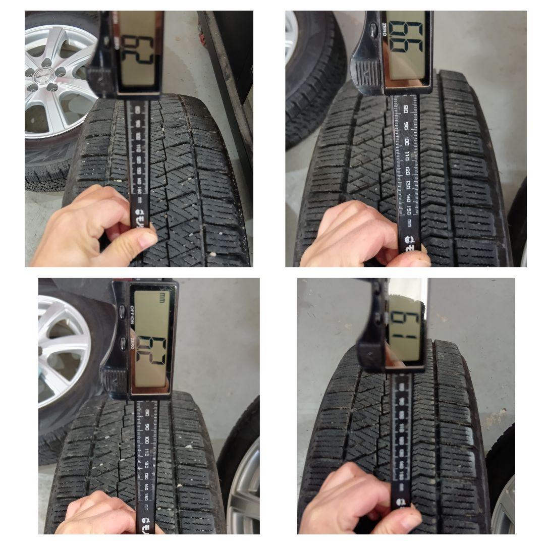 50 プリウス195/65R15 ブリヂストン　スタッドレスタイヤ　4本セット